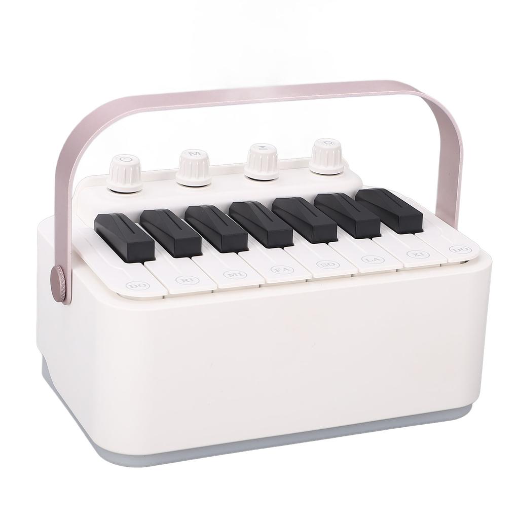 Electronic Piano Drum Rechargeable Portable BT Speaker with RGB Ambient Light Musical Instrument