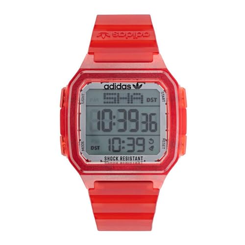Adidas Originals Watch DIGITAL ONE GMT AOST22051 Red [Parallel Import]