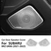 For Subaru BRZ ZD8 Toyota GR86 ZN8 2025 2025 2025 2025 2025 Car Audio Door Speaker Trim Loudspeaker Cover Stainless Steel