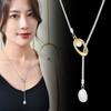 Elegant Pearl Tassel Necklace 2024 New Fashion Sweater Chain High-end Luxury Jewelry