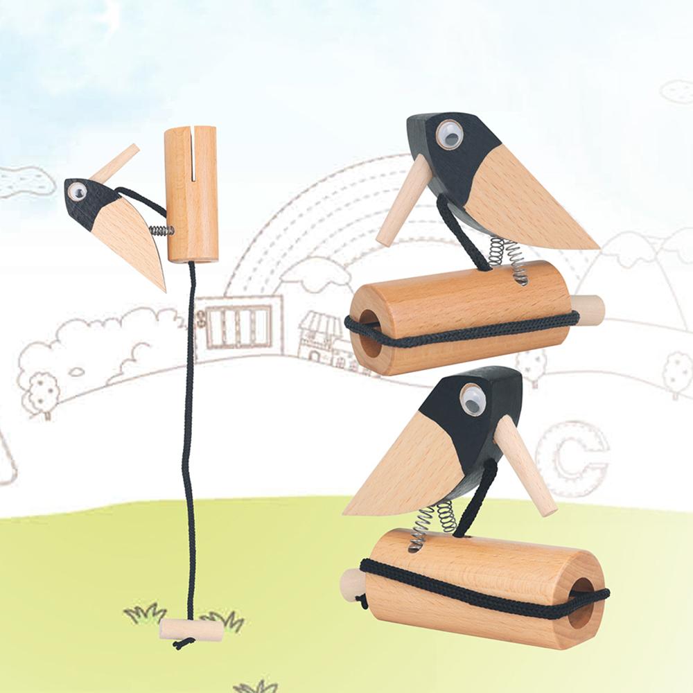 M MBAT Orff Early Childhood Education Enlightenment Sound Effect Musical Instrument Woodpecker Baby Child Toys Christmas Gift