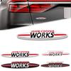 Metal JCW John Cooper Works Emblem Badge Decals For Mini Coopers Clubman Countryman Car Sticker R50 R52 R53 R55 R56 R57 R58 F55
