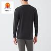 Gunze Inner Nikkei Trendy 2024 Hit Ranking Acedron Crew Warm for Size M Tops, #14, [Fire Acedron], Medium-weight, Long-Sleeve Neck, Winter, Men's,