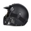 Helmet Helmet Leather Helmet 3/4 Half Helmet Big Turtle King Pedal Helmet Motorcycle DOT Riding Helmet Electric Rider