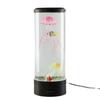 Creative LED Jellyfish Light - Cylindrical USB Plug-in with Color-Changing Atmosphere for Nighttime Illumination