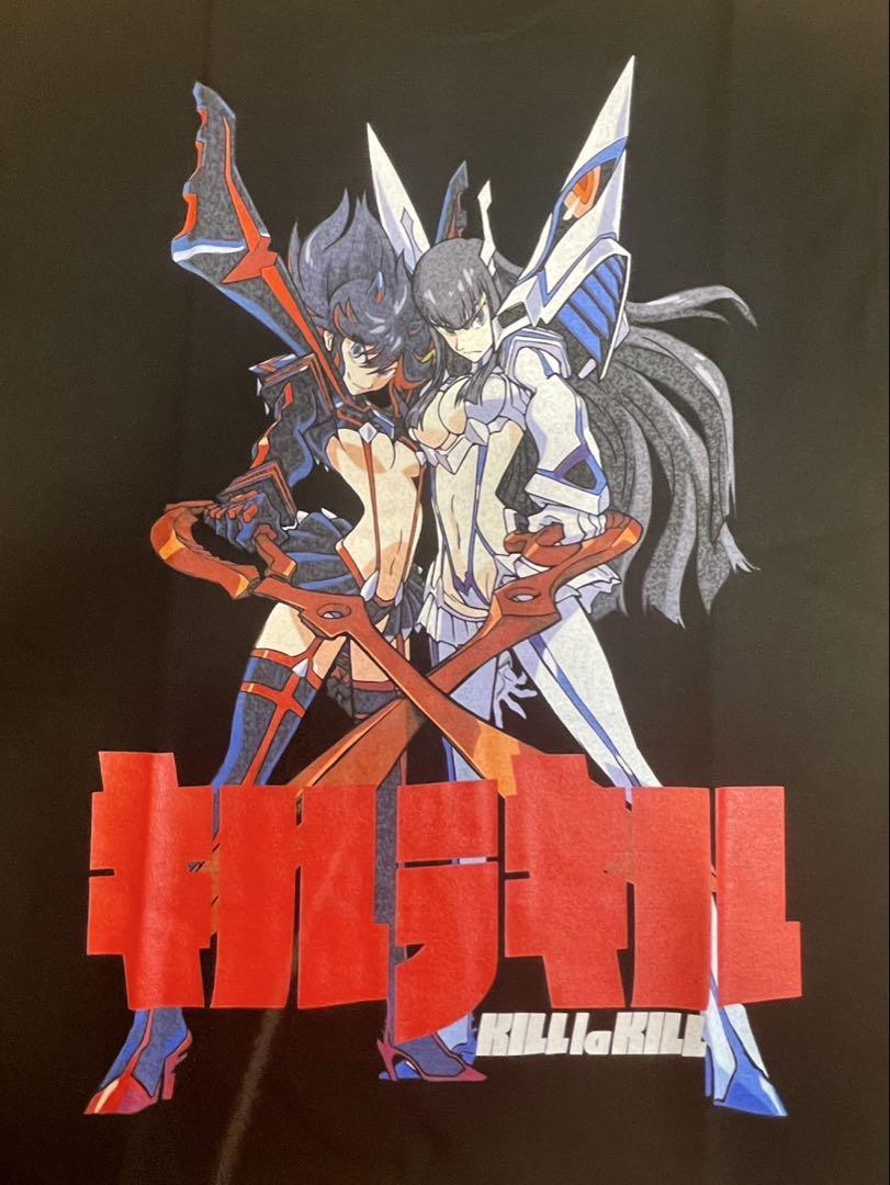 

[Б/У] Аниме-футболка Kill la Kill Рюко Матой и Сацуки Кирюин, размер XL
