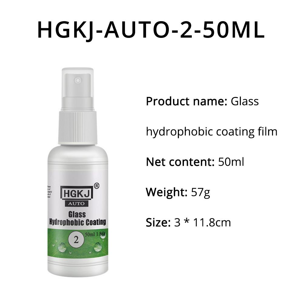 Vysoce kvalitní péče o auto 20ml/100ml Přípravek proti dešti na sklo auta Nano hydrofobní povlak na sklo auta Automobilové čištění auta