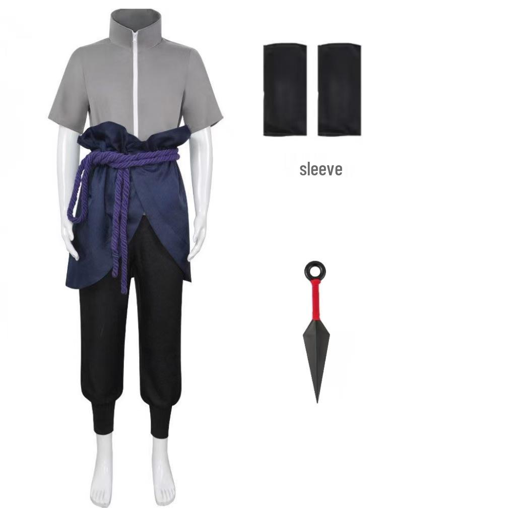 Sasuke Uchiha Anime Cosplay Kostüm - Naruto Halloween Outfit