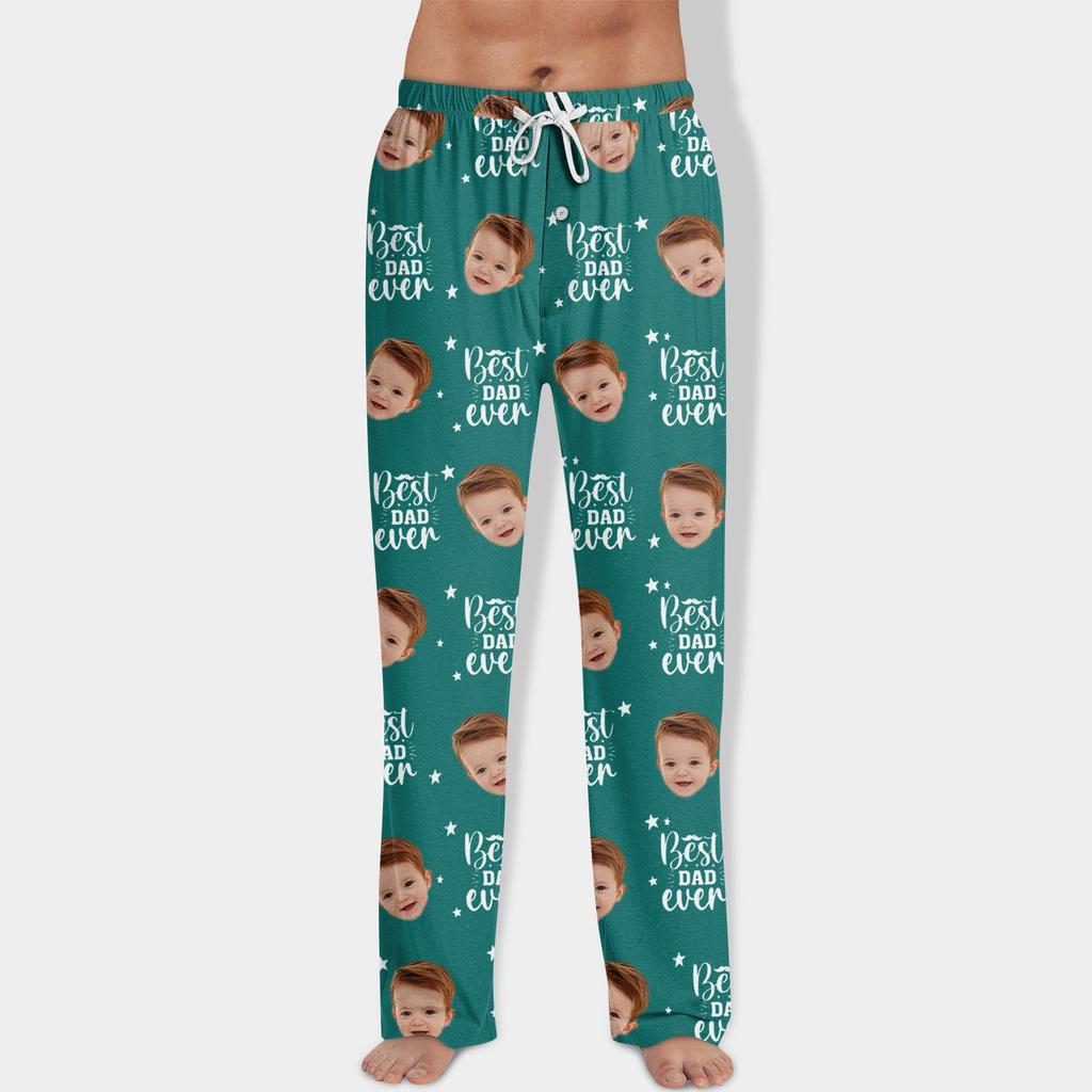 Erkekler Allover Baskılı Ev Pantolonu Uyku Pijama Pantolonu Uzun Pantolon Pijama Pantolonu Yoga Pantolonu