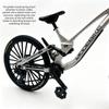 Mini 1:8 Scale Diecast Mountain Bike Model Downhill Bicycle Ornament for Kids Adults Collection