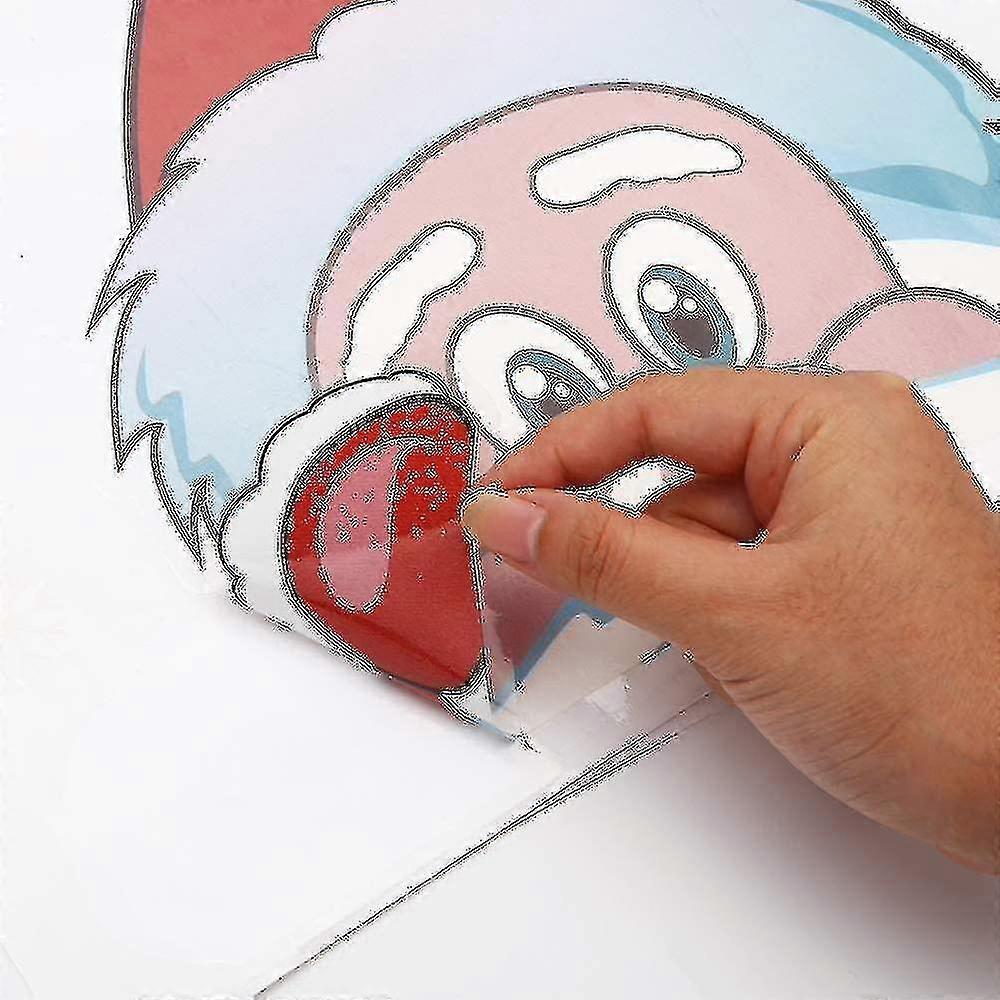 252pcs 8 Sheet Christmas Snowflake Window Cling Stickers For Glass, Xmas Decals Decorations Holiday Snowflake Santa Claus Reindeer Decals For Party