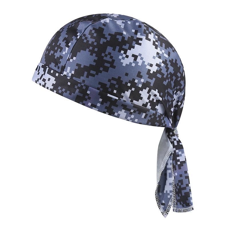 Camouflage Outdoor Radsport Kopftuch: Atmungsaktive, bedruckte Überziehmütze für Sonnenschutz
