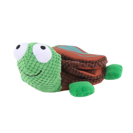 

Плюшевая игрушка-черепаха для собак, интерактивная игрушка-нюхалка для лакомств, игрушка-головоломка для собак, развивающая игрушка для крупных, средних и маленьких собак, для снятия скуки Tortoise