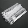 100Pcs Celsius Bag Fan False Nail Tip Stick   Manicure Polish Gel Display Practice Tools(White)