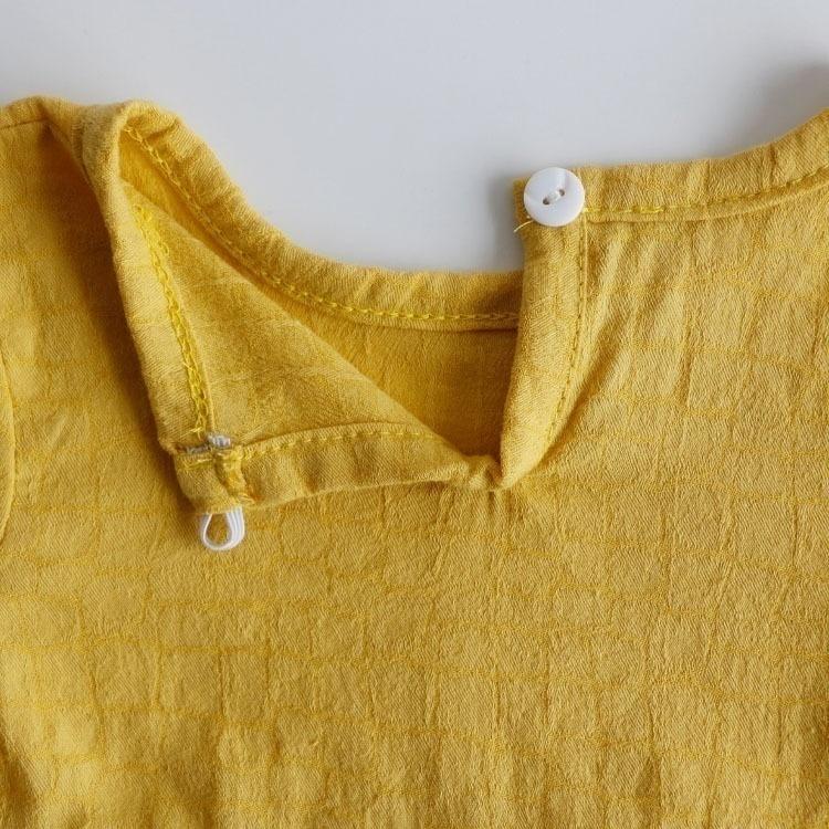 Flaer Sleeve Spring Summer Girls Tops Blouses Cotton Casual Kids Girl Shirts Clothes