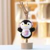 Cute Animal Stuffed Penguin Keychain With Pp Cotton Filling For Bags And Decor