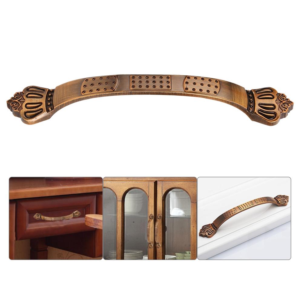 Einfacher Vintage Tür Drück- und Ziehgriff Schrank Schublade Schrank Bogenknopf