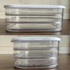 Bacon Meat-Freezer Storage Box: Transparent, Sealed Container for Household Refrigerators