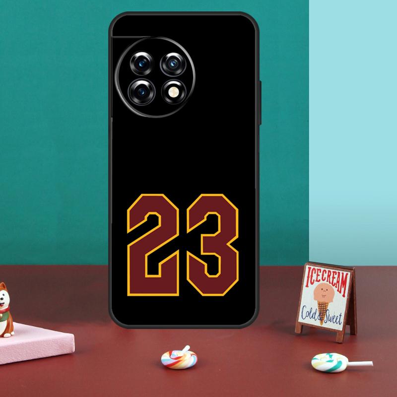 Basketball Number 23 For OnePlus Nord CE 5 2 3 4 Lite N20 N30 Case For OnePlus 15 13 12 11 13T 10T 8T 10R 12R 13R