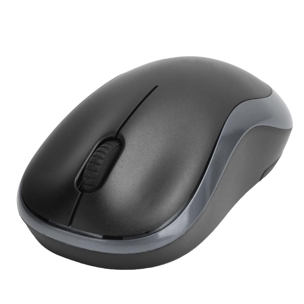 2.4GHZ Wireless Mouse Office 1000DPI Symmetric for Windows Laptop Desktop ComputerGray