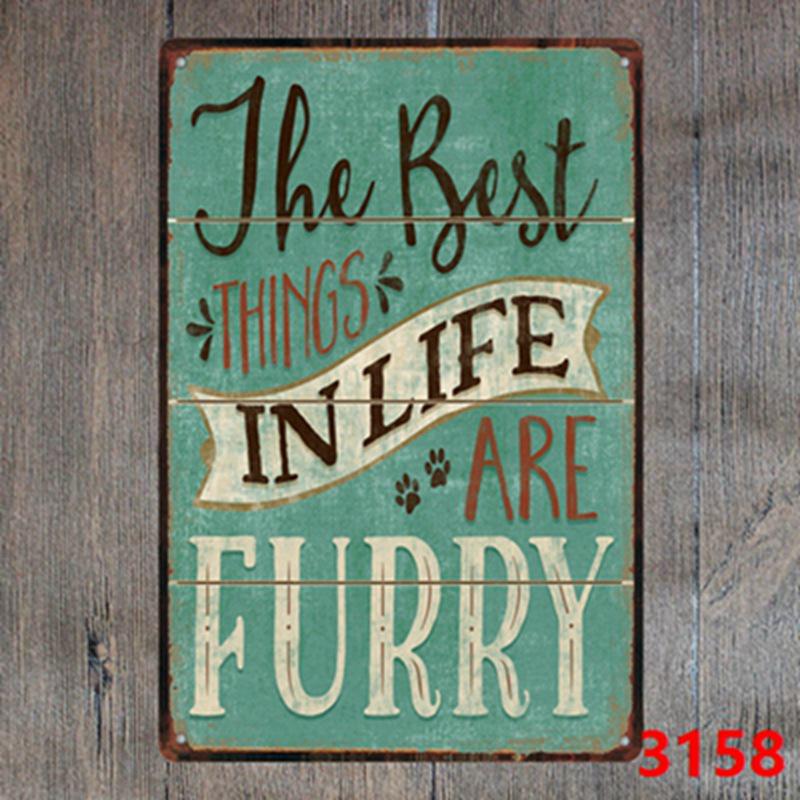 Keep Calm Inspirational Tin Sign for Bar or Restaurant