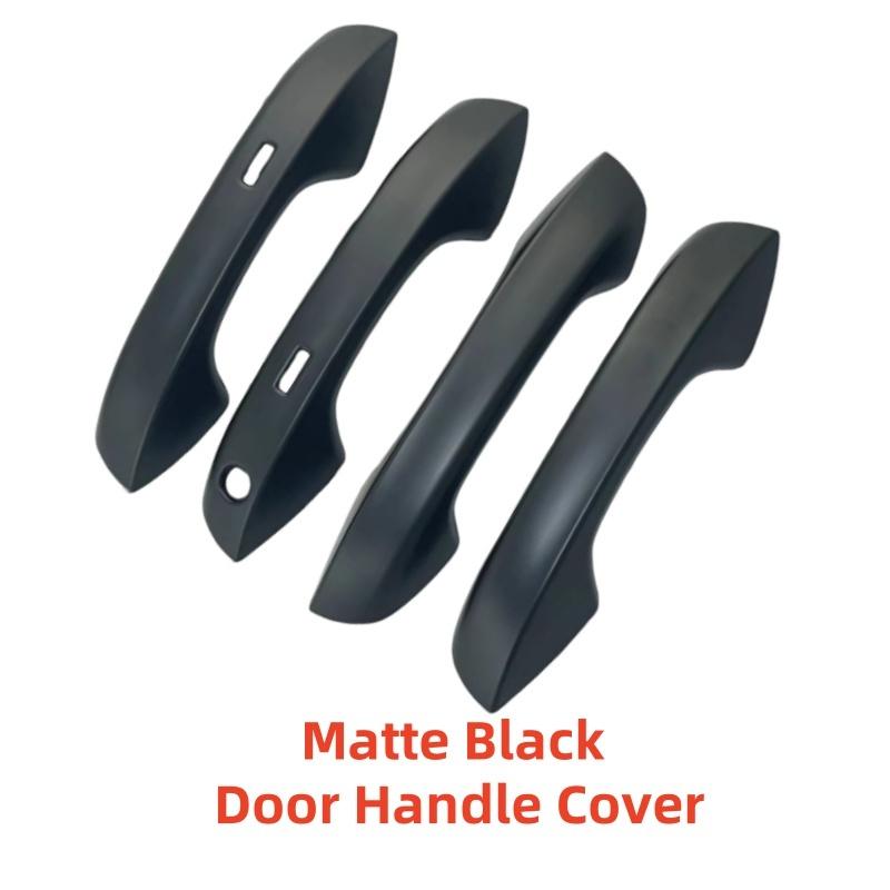 YOYO Matte black Retrofit Car Accessories Door Handle Cover Trim Paste Style For Volkswagen Golf 8 MK8 GTI    2024
