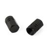 4pcs Tire Valve Black Aluminum Rims Stem Tyre Cover
