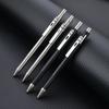 Stainless Steel Click Gel Pen Heavy Duty Business Signature Pen Portable Writing Pen Gift