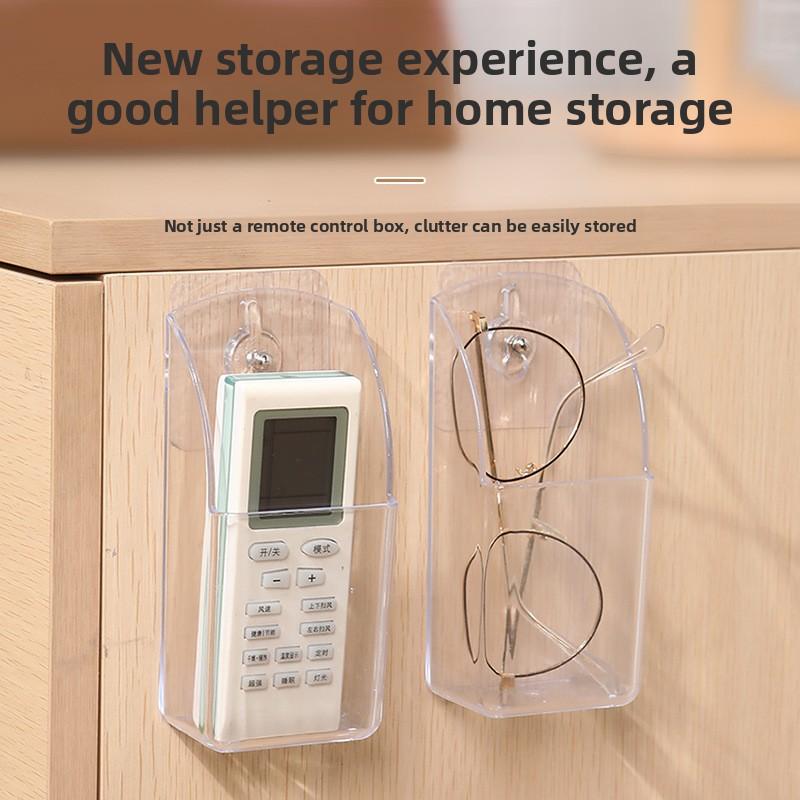 Cutie Acrilică de Depozitare Telecomenzi Montată pe Perete Design Modern Simplu