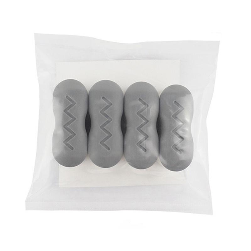 4/8/12pcs Toilet Cover Cushion Gasket Heightening Accessories Toilet Cushion Seat Cushion Arc Standard Version Bathroom Tools