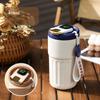 450ml Stainless Steel Coffee Cup Smart LED Temperature Display Thermos Bottle Coffee Mug Travel Mug Insulated Tumbler