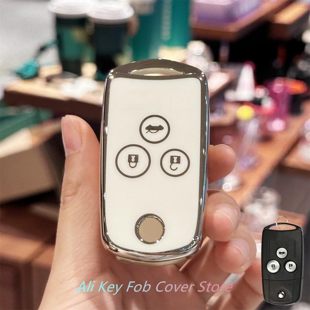 Capa de capa para chave remota de carro para Honda Civic Accord CRV HRV Jazz Odyssey para Acura TL TSX ZDX RSX CRZ 2 3 botões