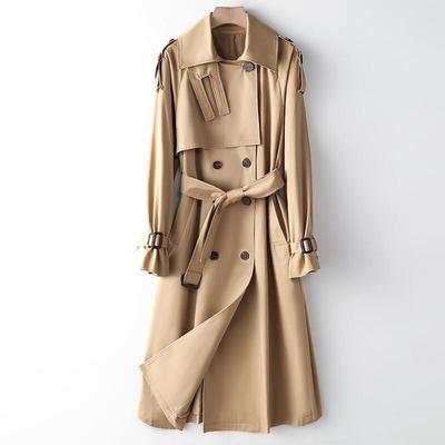 G·TENNA YY-610 Women's Long Trench Coat
