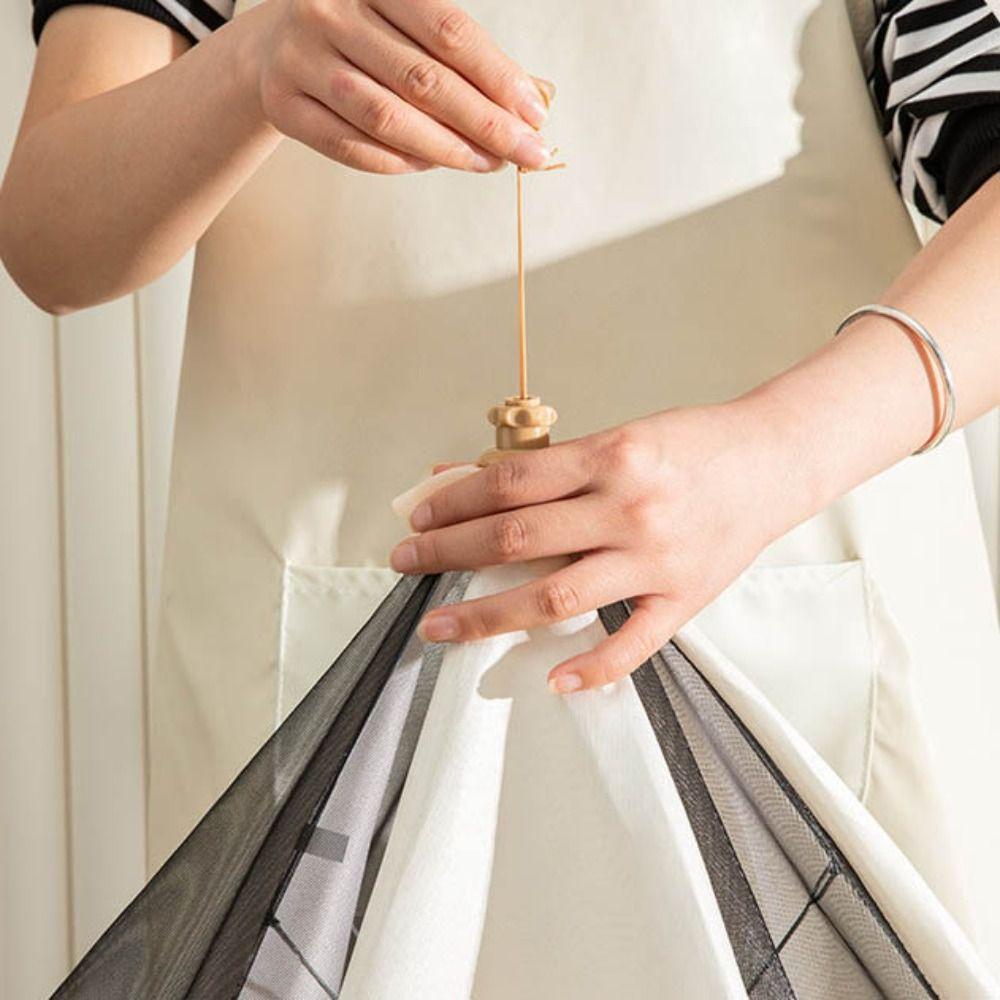 Foldable Mesh Food Cover Leftovers Cover Breathable Anti-Mosquito Meal Cover Anti-Flies Vegetable Umbrella Picnic
