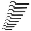 9pcs 22-95 ER Collet Chuck Wrench Spanner Hook for Lathe CNC Milling Holder Open .87''-'' /