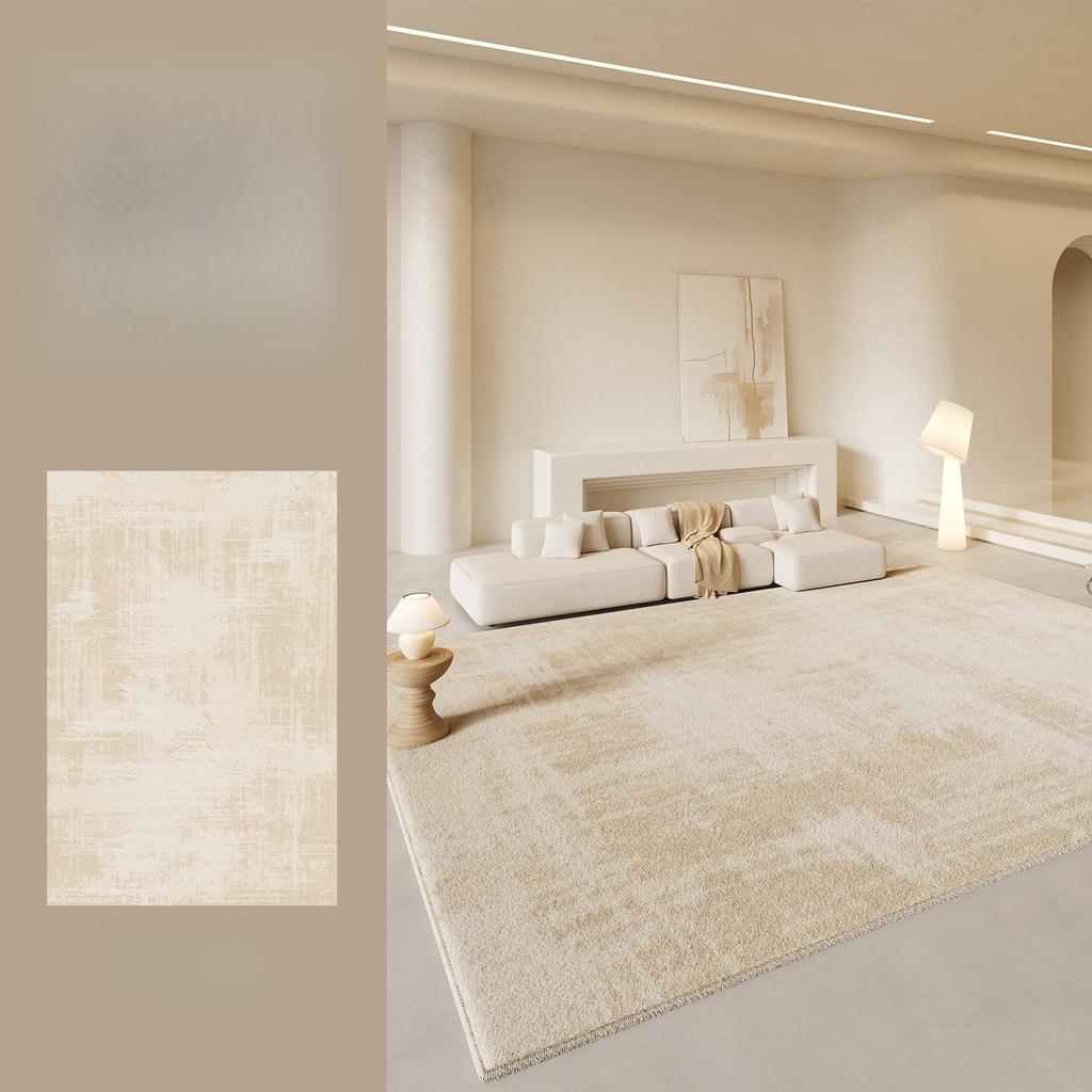 Cream Style Living Room Decoration Washable Carpet Large Area Rugs for Bedroom Thick Plush Lounge Floor Mat Home Fluffy Soft Rug