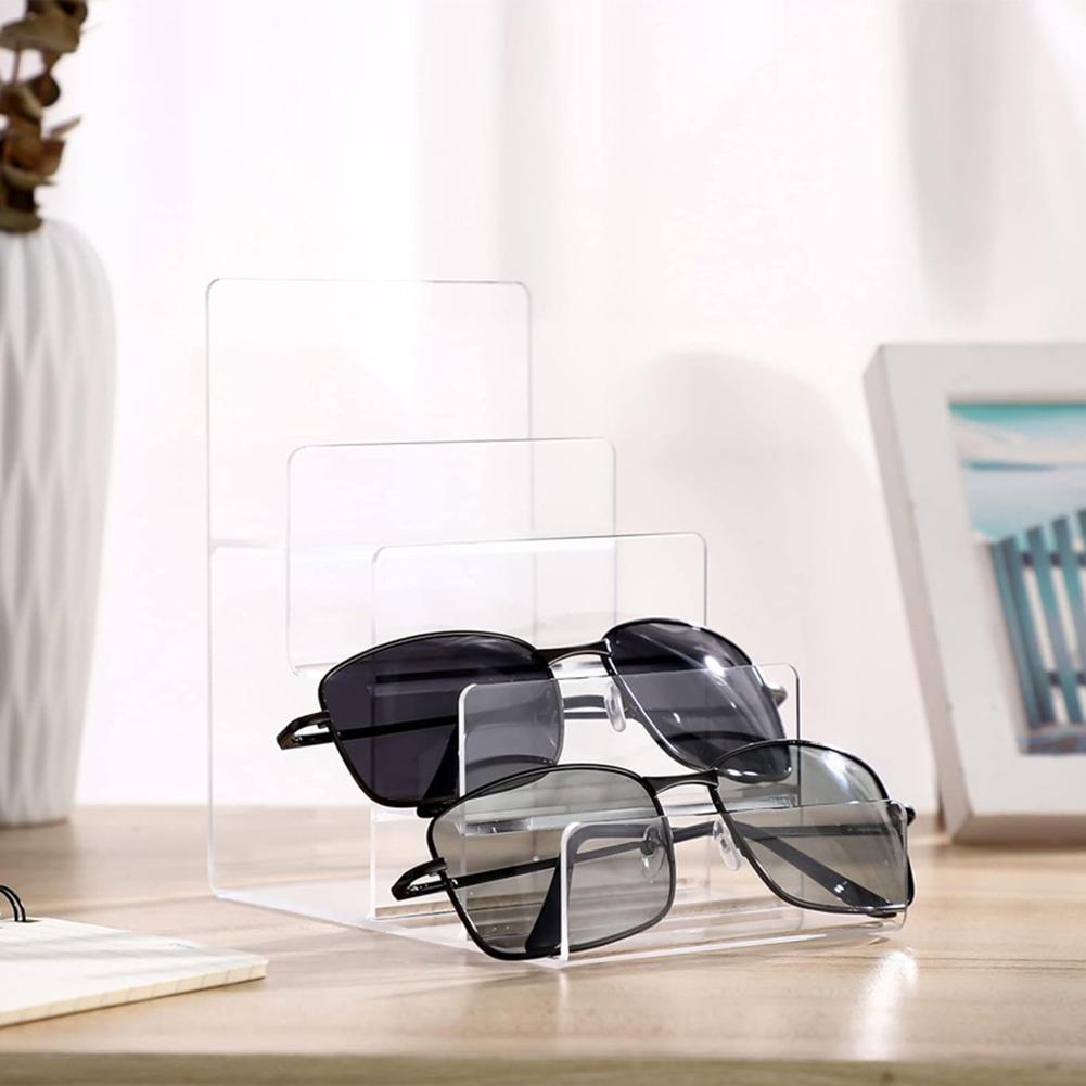 6-Tier Display Stand Acrylic Wallet Display Stand Clear View