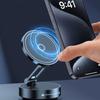Foldable Car Phone Bracket Magnetic Stand 360 Degree Rotation Adjustable with Double Suction Technology for Easy Viewing