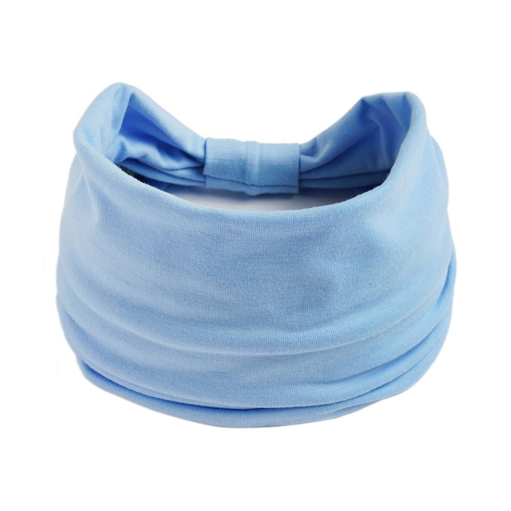 Wide Headbands for Women Stylish Head Wraps Boho Hairbands Sport Yoga Turban Cotton Non-Slip Bandana Hair Accessories