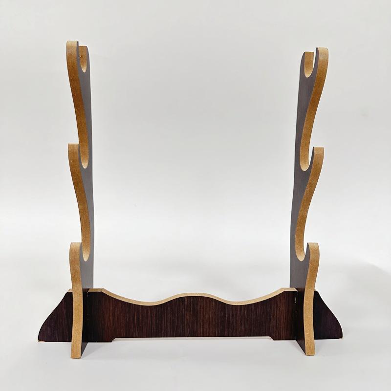 Soporte de Almacenamiento de Baquetas y Mazos de Madera - Soporte de Exhibición Universal Multicapa para Instrumentos Musicales