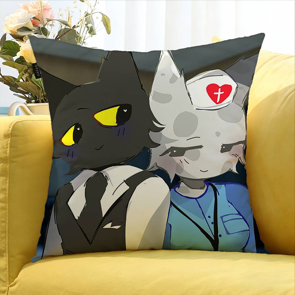 animal hospital head nurse Various Sizes Square Pillow Case For Car Home Bedchamber Decor