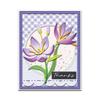 Orchid Pattern Carbon Steel Embossing Die for Paper Crafts