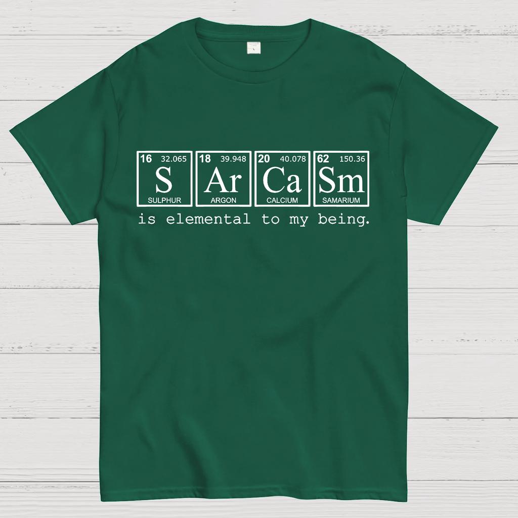 Sarcasm is elemental to my being. Cotton Summer Casual Cool Loose T-Shirt