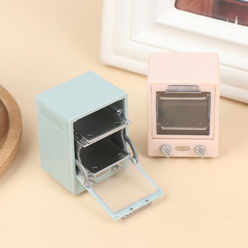 1:12 Domek dla lalek Mini pionowa kuchenka mikrofalowa Kuchnia naczynie do pieczenia Model Doll Decor