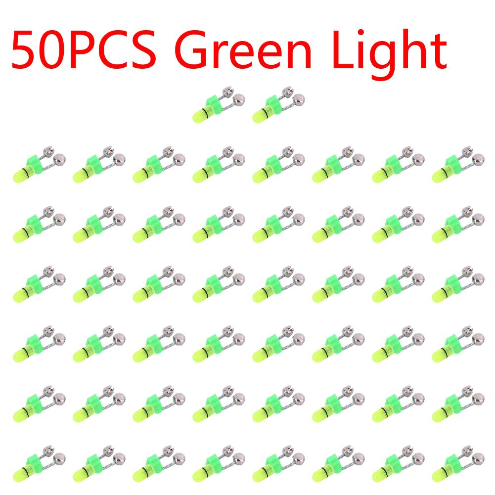 Bite Alarm Night LED Light with Twin Bells Bite Alarm Finder Lamp Fishing Bait Alarm Tackle Sea Fishing Practical Tools