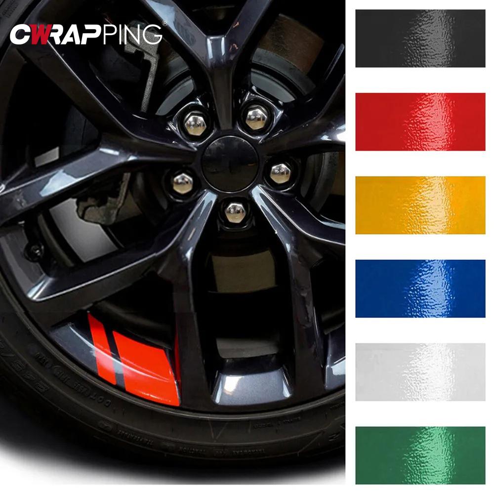 Car Wheel Reflective Stickers Auto Safety Warning Sticker Reflector Protective Strip Film for Trucks Auto Motorcycle Stickers