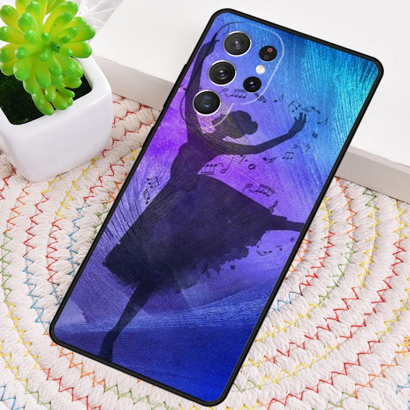 Ballet Ballerina Dancer print Phone Case for Samsung Galaxy note 10 pro S26 Ultra S23 S24 FE S25 S21 S22 PLUS shockproof Cove