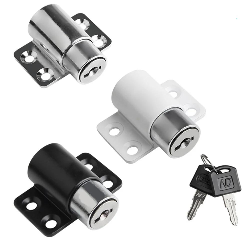 1PC Sliding Sash Door Lock Key Baby Child Safety Protection Antitheft Security Set Aluminum Alloy Door Hardware