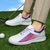 Men's shoes summer new fixed nail golf shoes women's waterproof breathable golf shoes