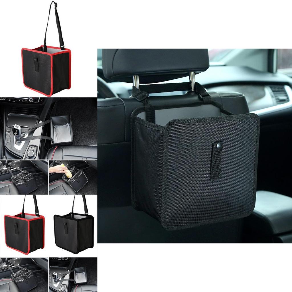 Efficiently Designed Car Seat Organizer For Trash Storage With Durable Waterproof Oxford Fabric